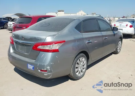 2013 Nissan Sentra Sv z USA, uszkodzony, nr VIN 3N1AB7AP8DL667641